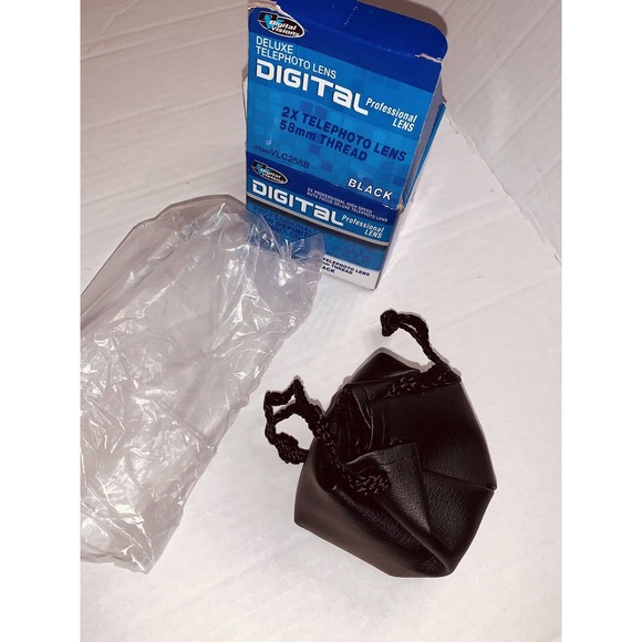 Digital Visions 2X Telephoto 58mm Thread VLC258B Lens Japan Optics Day Nite NIB - Picture 2 of 12